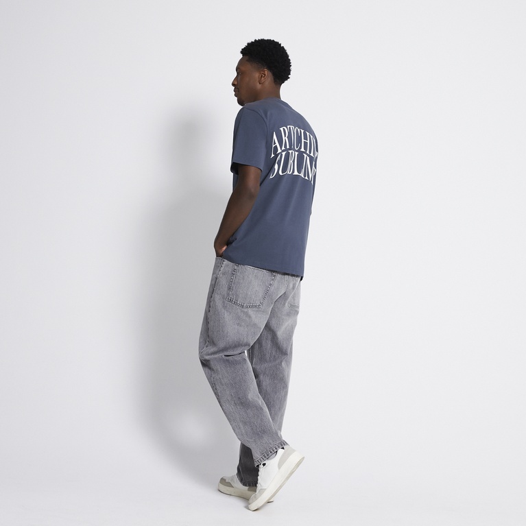 Printed tee "West" Dark Green